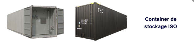 Container de stockage ISO