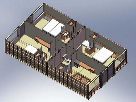 tectainer Homes - Internal Design